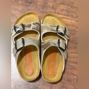 Magnafied Camo Slide Sandals
